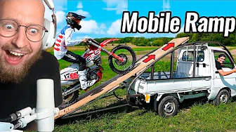 En KØRENDE motocross rampe?