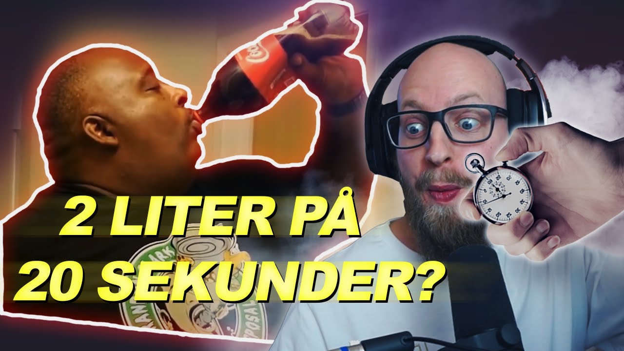 2 Liter Cola På 20 SEKUNDER?