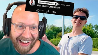 Morten Münster er JOHNSON BABY!!!