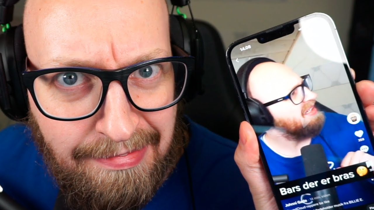 Forsøger at gå viralt på tik tok