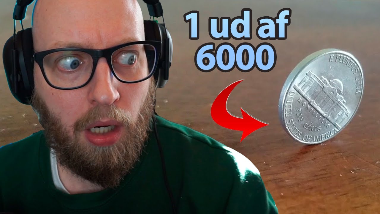 Kan en mønt lande på siden?