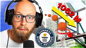 Verdens Længste Basketbold Skud? (VILDE VERDENSREKORDER)