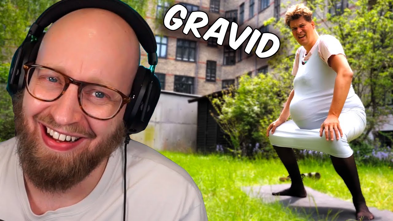 Laksedaddy er gravid i 24 timer