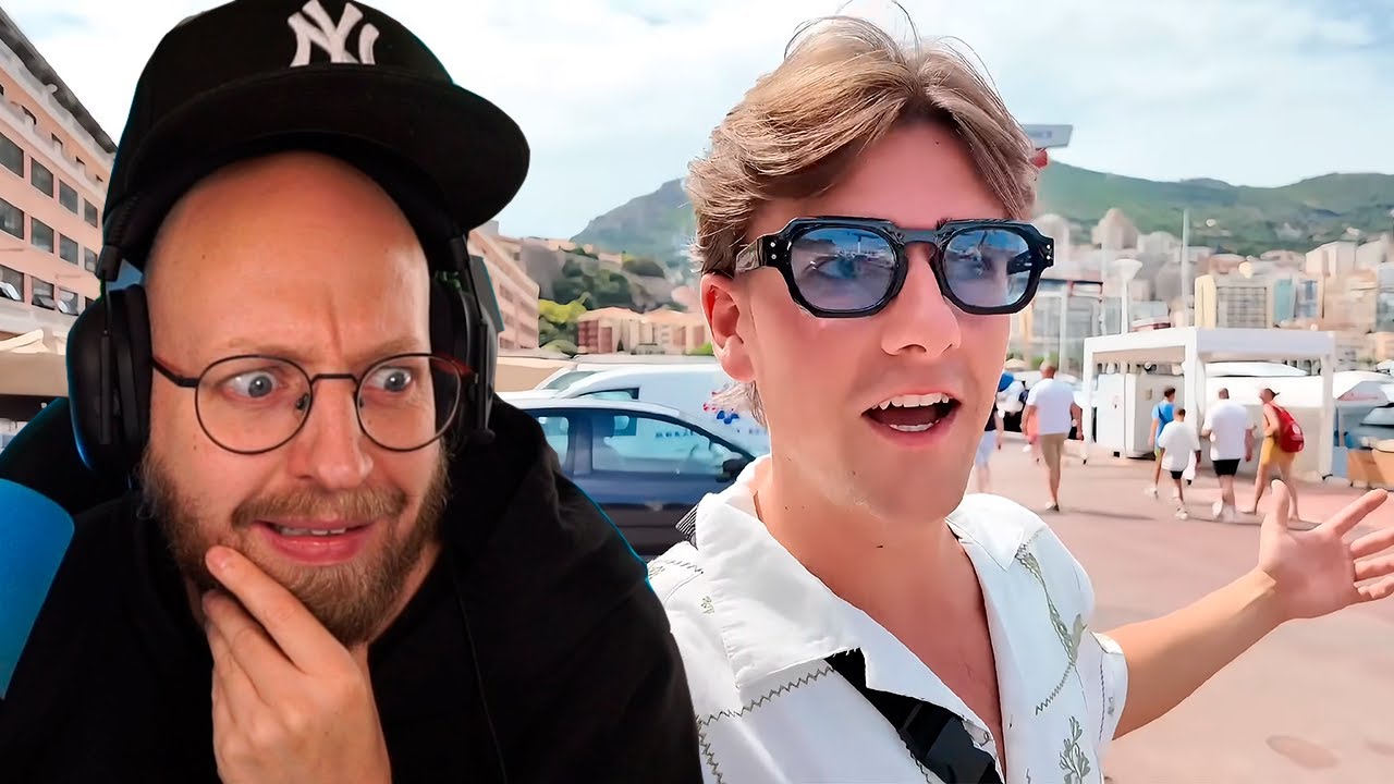 Jeppe Ølgaard diskuterer med yacht ejer