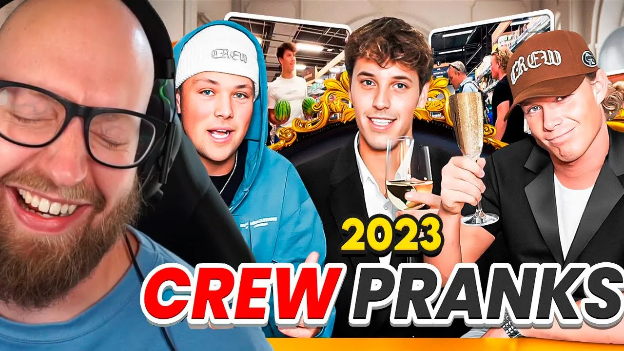 Ser De Bedste Crew Pranks