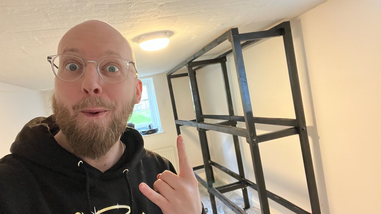 Bygger min akvarie reol og starter på drømmen