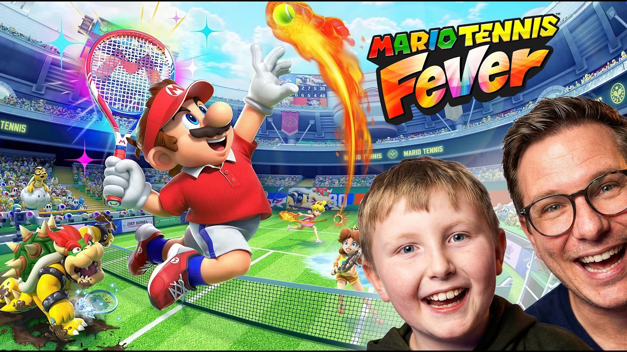 Mario Tennis Fever med min nevø! Vinder vi sammen?