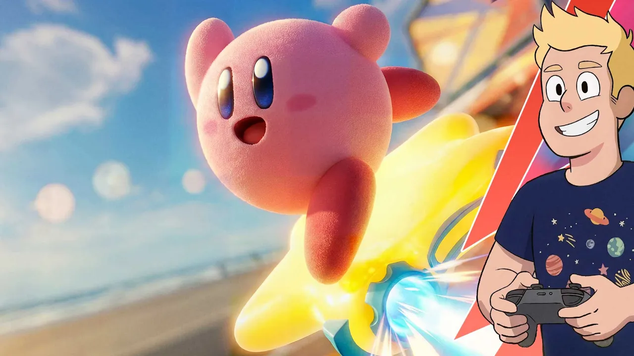 JEG KAN IKKE STYRE DEN HER STJERNE! 🏎️💨 Jørgen Bjørn vs. Kirby Air Riders