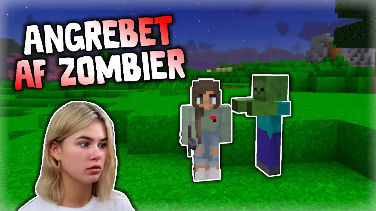 ANGREBET AF ZOMBIER!! - Sofie I Minecraft #2