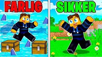 Hvilken Vej Vælger Du i Minecraft!? (Farlig vs. Sikker)