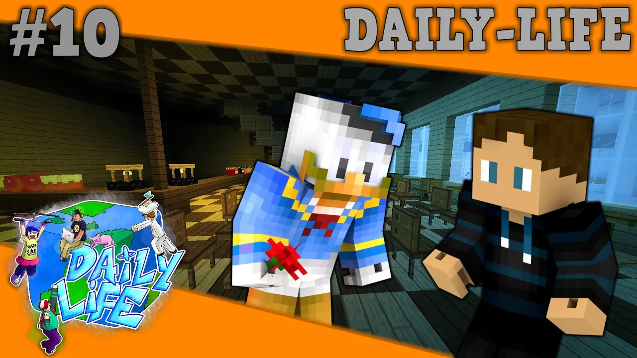 Dansk Minecraft - Daily-Life #10 - DATE MED ANDERS AND!