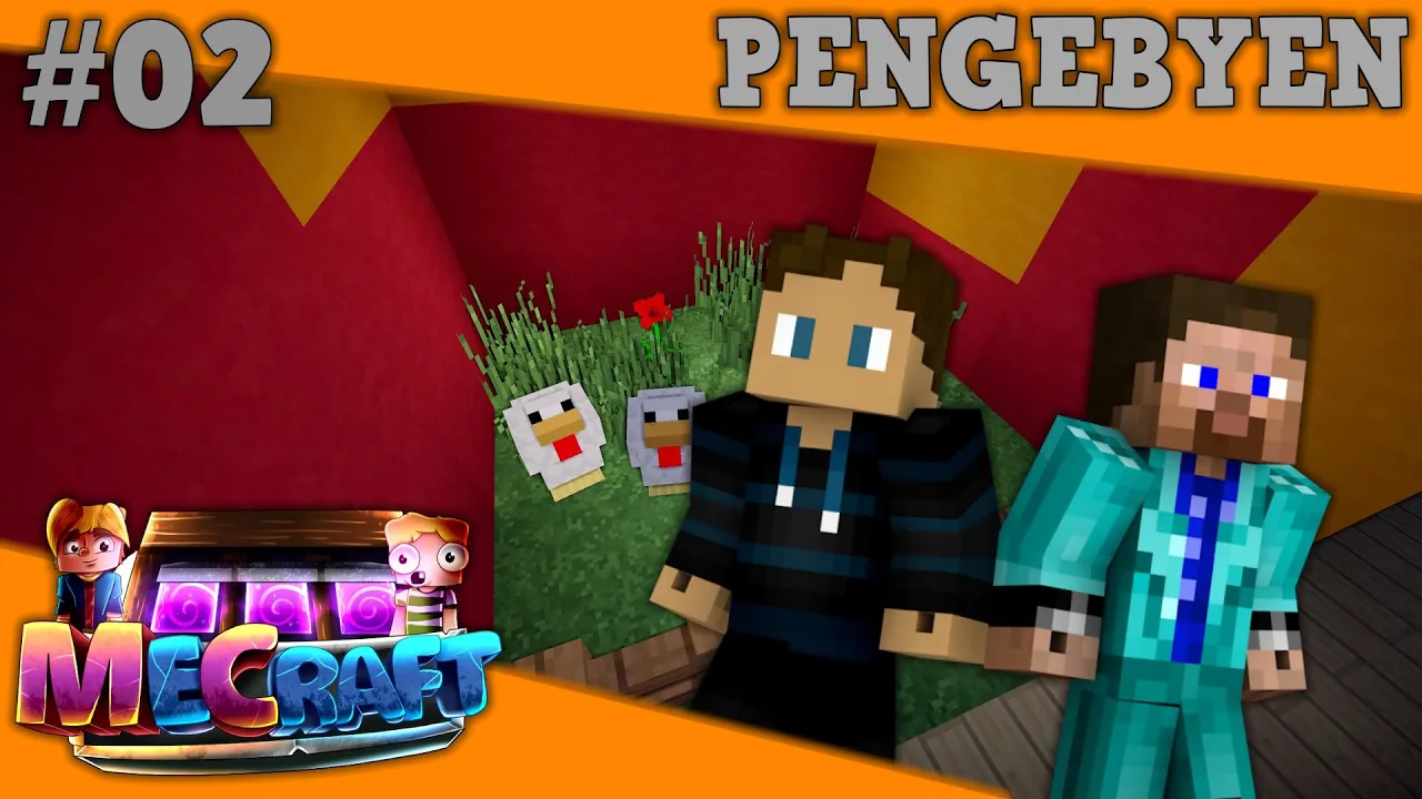 Dansk Minecraft - Pengebyen Ep. 2 - VI FANGER SPILLERE!
