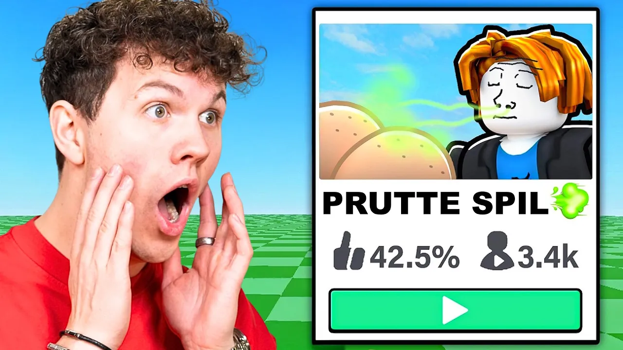 Jeg Joinede Roblox Spil Som Har Været BANNED!