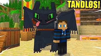 Sådan Træner Du Din DRAGE I Minecraft!!