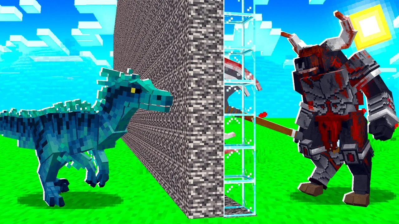 Jeg Snyder Shadys (IGEN) I En MOB BATTLE I Minecraft!