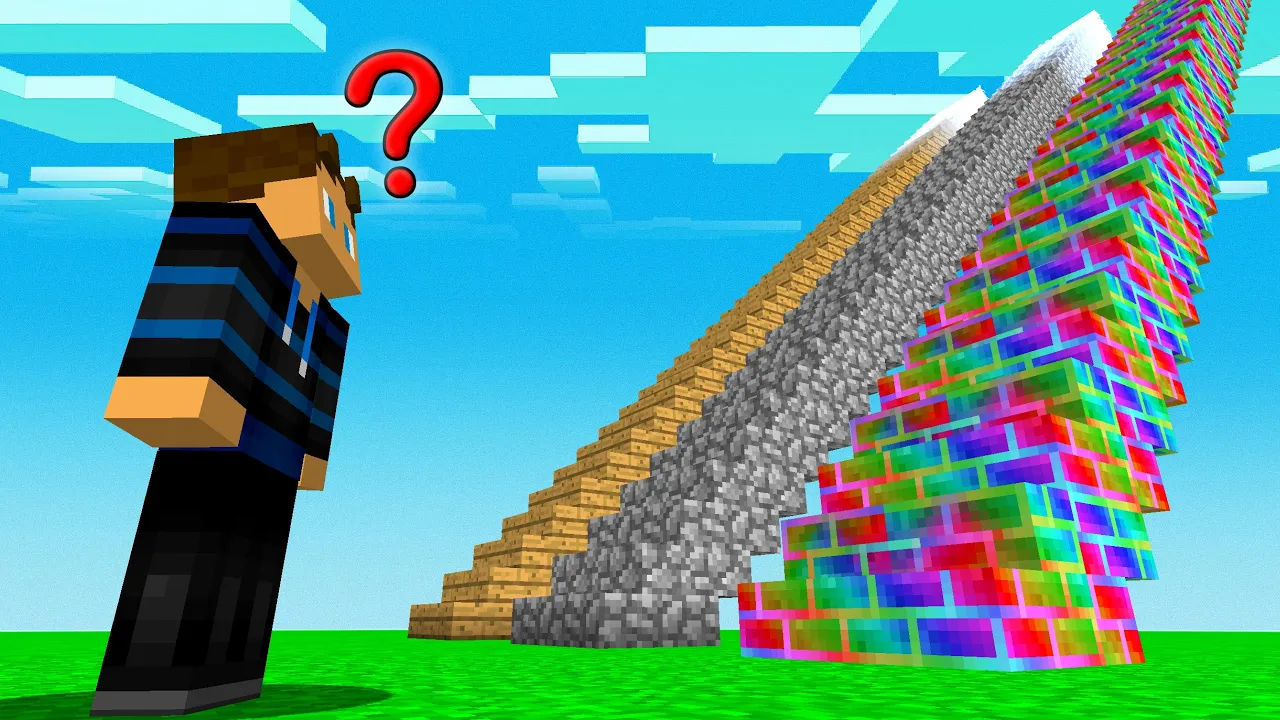 Hvilken Trappe Vælger DU I Minecraft!?