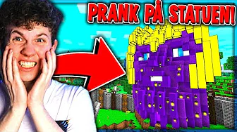 Jeg lavede en Prank på Den Mandige Elgs Thanos Statue... - Prank Wars #27