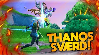 DET NYE THANOS SVÆRD ER OP!! - Dansk Fortnite