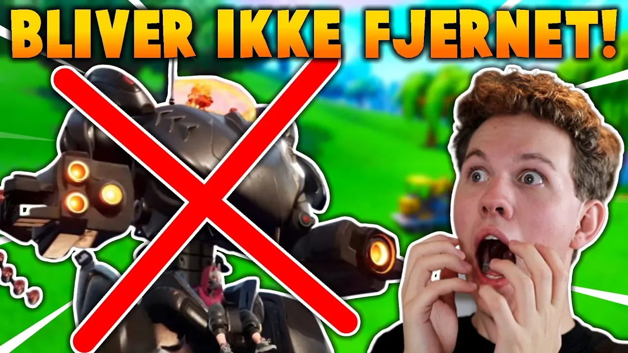 DERFOR BLIVER MECHS IKKE FJERNET!! - Dansk Fortnite