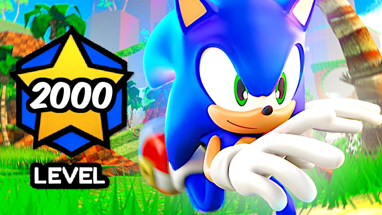 Level 0 Til 2000 på REKORD TID I Sonic Speed Simulator!