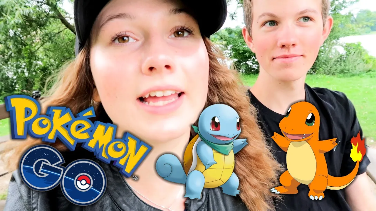 FANGER POKÉMONS MED MIN LILLESØSTER!