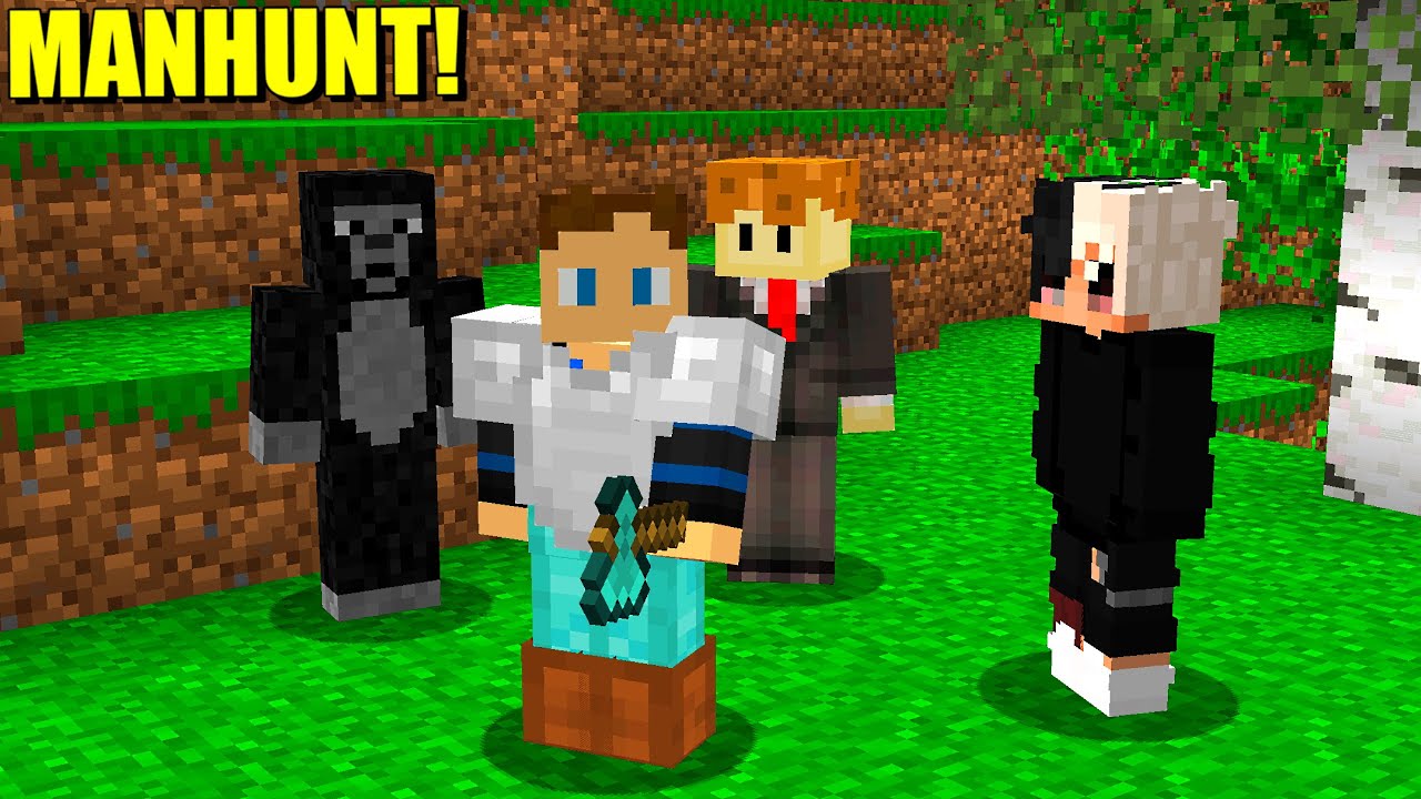 Dansk Minecraft Speedrunner VS Hunters!! (JEG VANDT!!)
