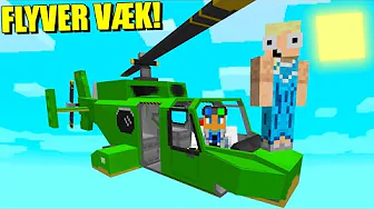 VI FLYVER ENDELIG VÆK FRA DEN ØDE Ø!! - Dansk Minecraft Titanic #14