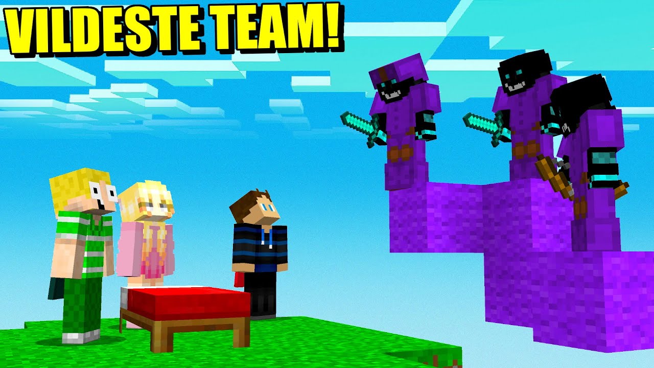 VI VANDT IMOD DET VILDESTE TEAM!! - Bedwars med Emil Trier & Natasja