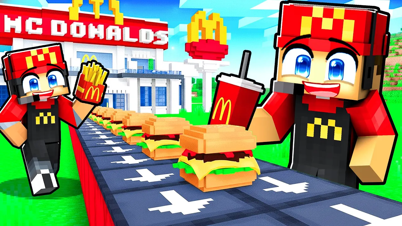 Jeg Åbner en McDonald's med Shadys i Minecraft!