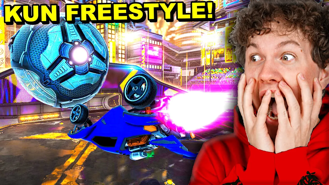 Jeg Må Kun Score FREESTYLE MÅL I Rocket League!
