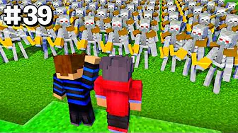 VI BLIVER ANGREBET AF 1000 VOGTERE! - Minecraft Vulkanen #39