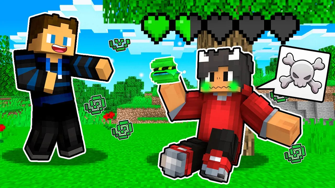 Shadys Spiser En GIFTIG BURGER i Minecraft!