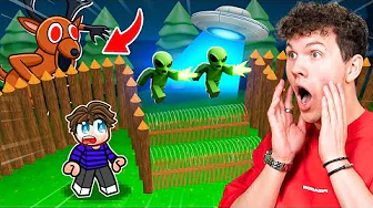 Jeg Bliver Angrebet af ALIENS i 99 Nights in The Forest!