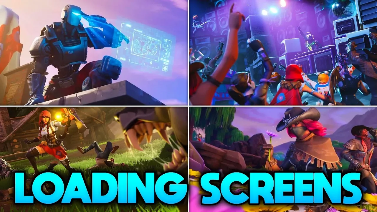 HEMMELIGHEDEN BAG FORTNITES LOADING SCREENS!!