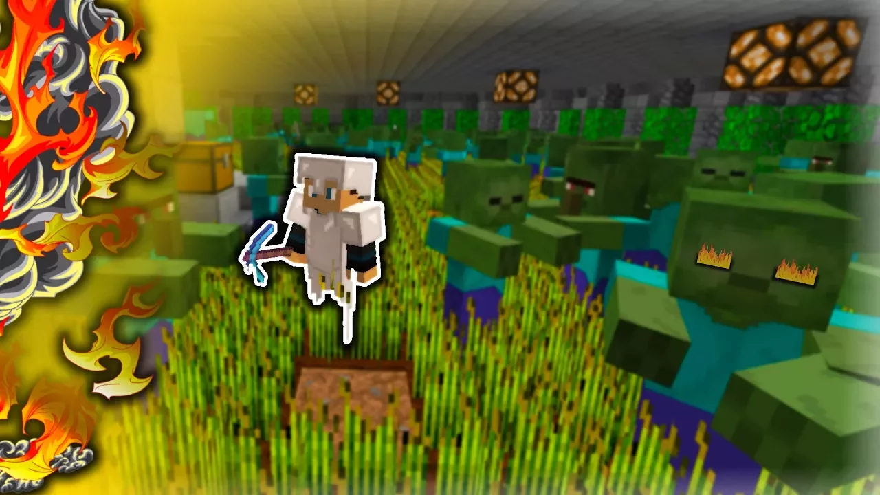 ZOMBIER OVERTAGER MIN FARM!! - Prison #32