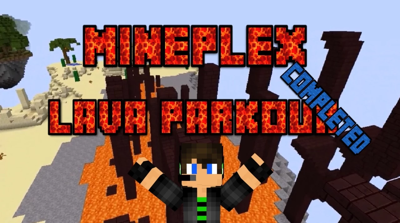 MinePlex Lava Parkour Completed!!