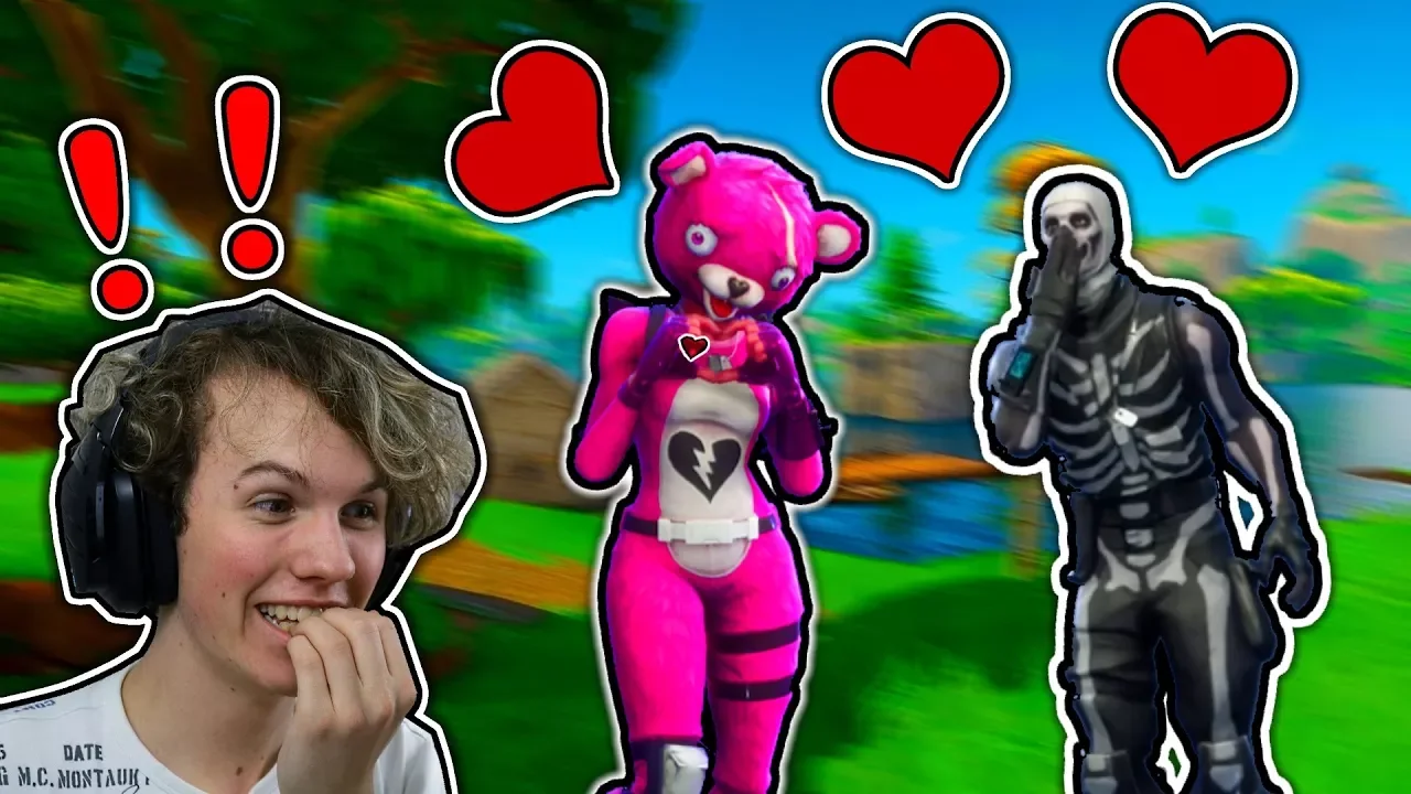 SCORER EN PLAYER MED KID!! - Dansk Fortnite