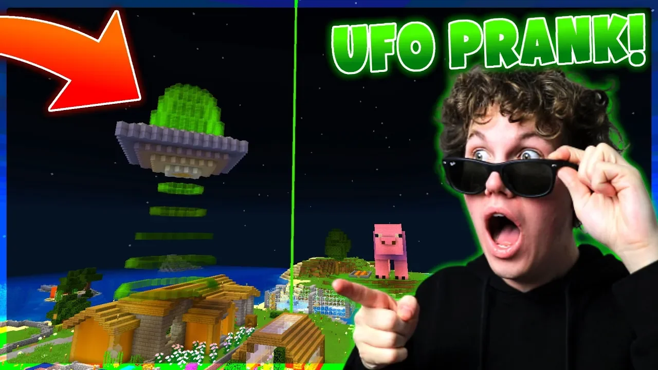 Prank Wars #56: EN FLYVENDE UFO PRANK!!