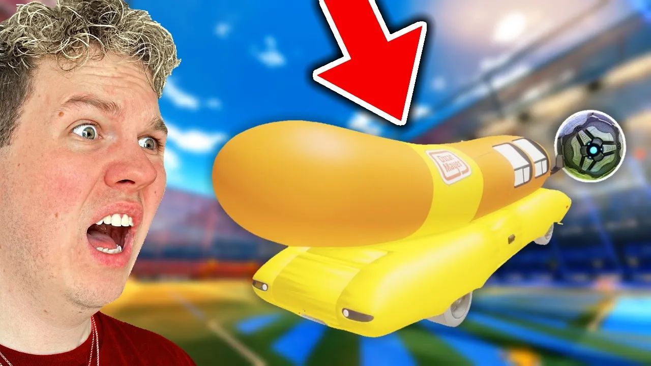 Jeg Spiller Som En HOTDOG I Rocket League!
