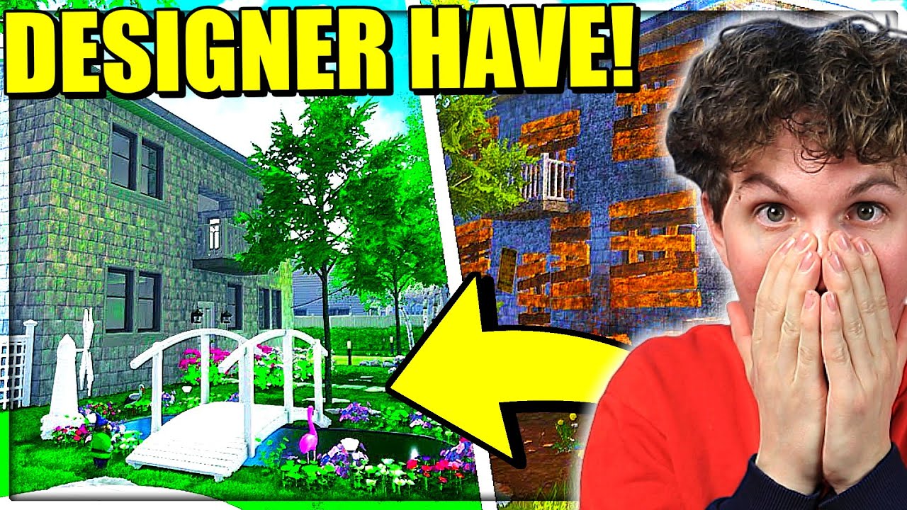 JEG DESIGNER MIN FØRSTE HAVE I HOUSE FLIPPER!! - Dansk House Flipper