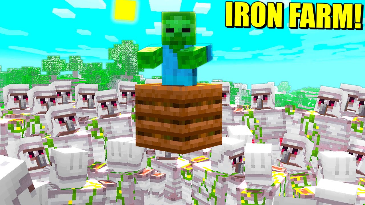 JEG BYGGER EN OP IRON FARM!! - Prank Wars #12