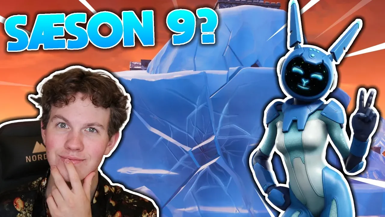 SÆSON 9 TEORIER + KRYPTERET SKIN!! - Dansk Fortnite