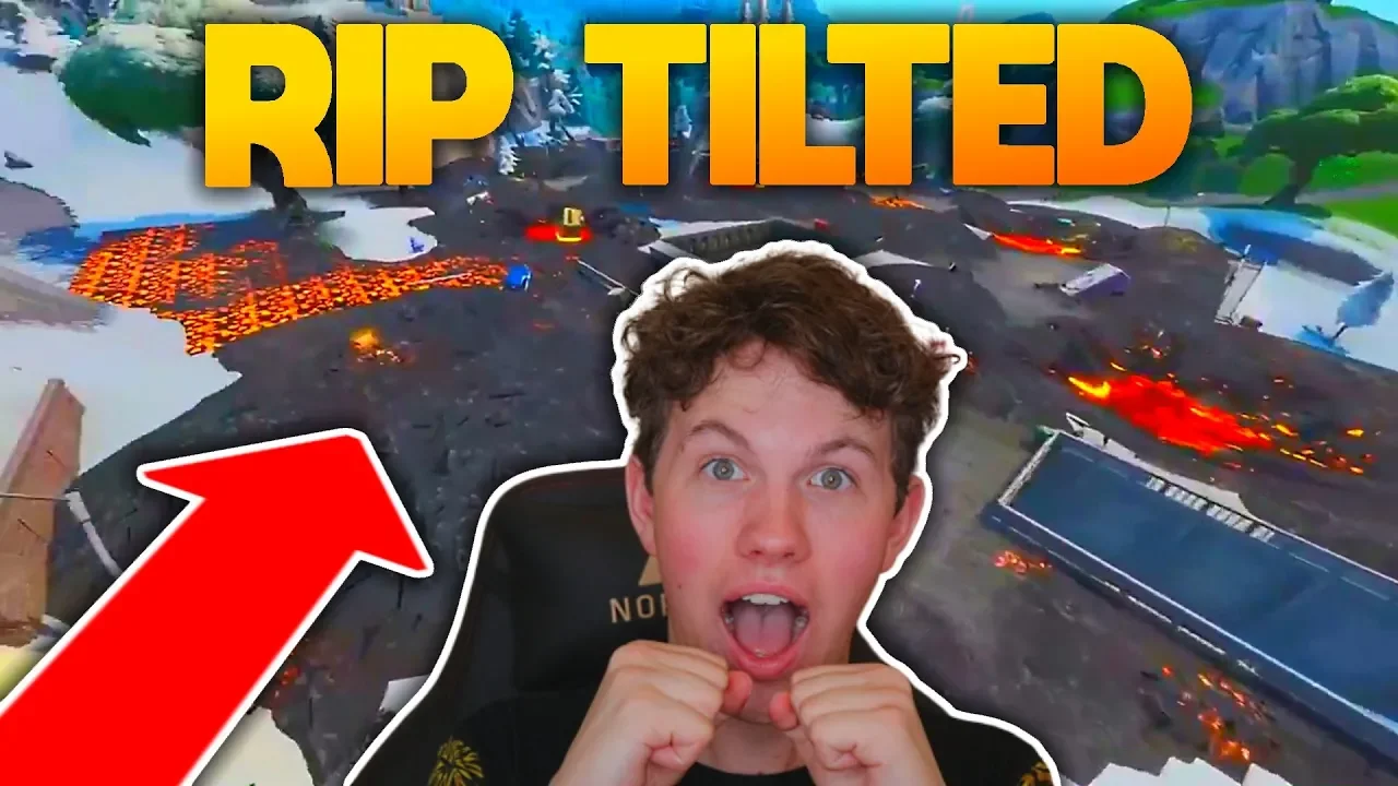 TILTED TOWERS BLIVER ØDELAGT!! (VULKANUDBRUD TEORI!!) - Dansk Fortnite