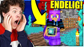 JEG FANDT DEN VILDESTE METODE TIL AT FÅ EN BEACON I ONE BLOCK!! - Dansk One Block #17