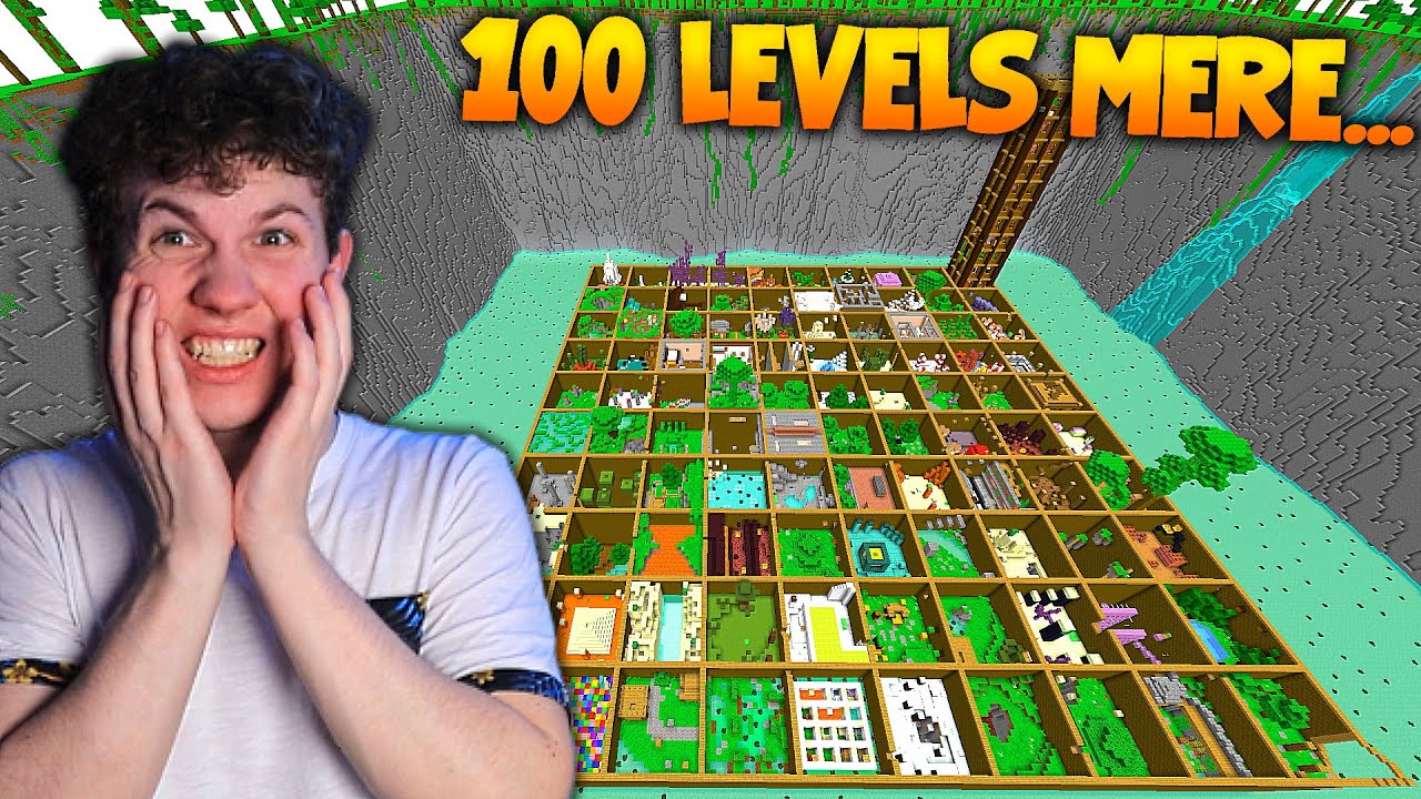Jeg klarede 100 nye Parkour levels i 1 video...