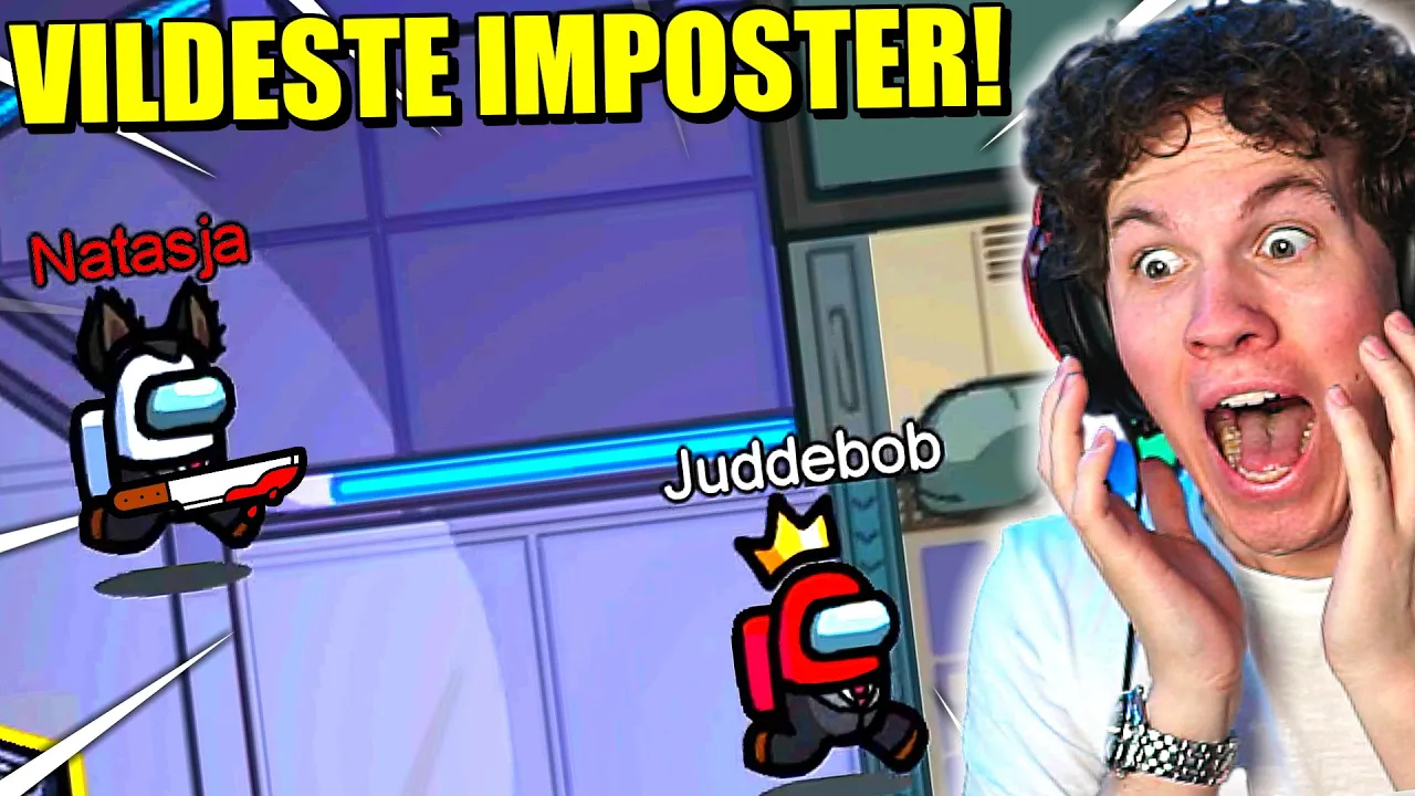 NATASJA ER DEN VILDESTE IMPOSTER!! - Dansk Among Us
