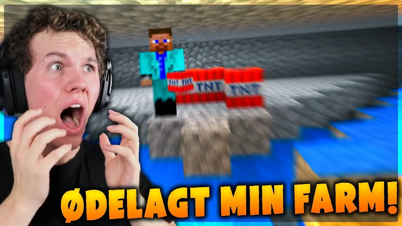 Prank Wars #15: MCKIDPRO ØDELAGDE MIN MOB FARM!!