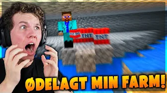 Prank Wars #15: MCKIDPRO ØDELAGDE MIN MOB FARM!!