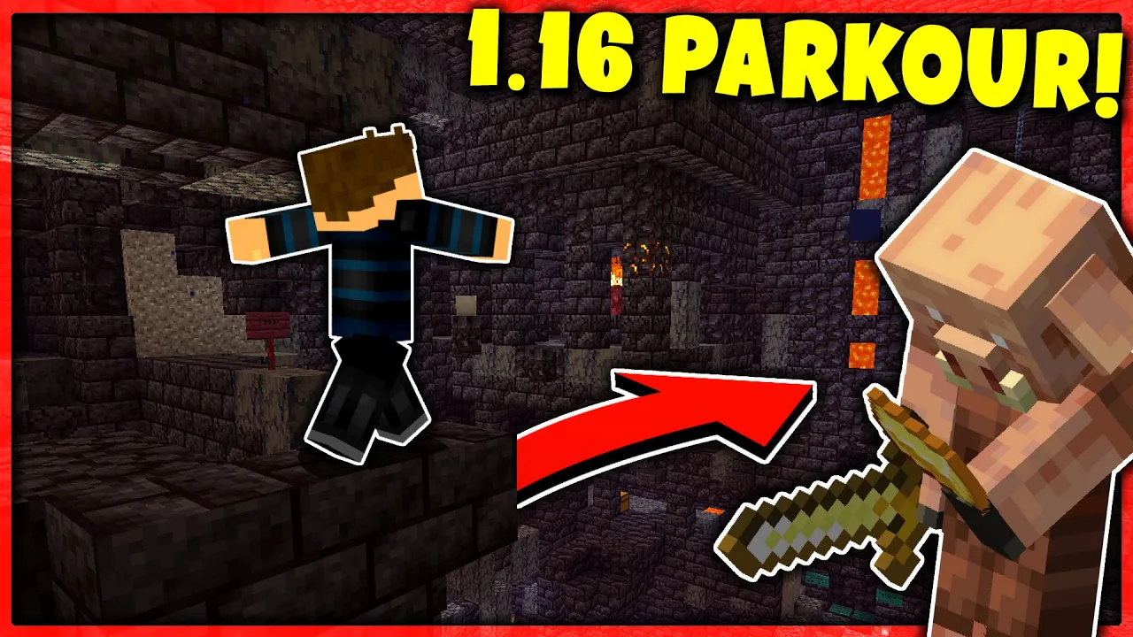 JEG KLARER DET FØRSTE 1.16 PARKOUR MAP I VERDEN!!