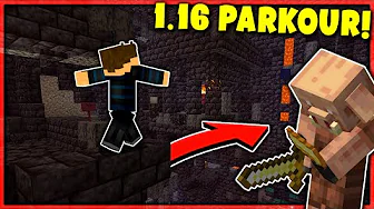 JEG KLARER DET FØRSTE 1.16 PARKOUR MAP I VERDEN!!
